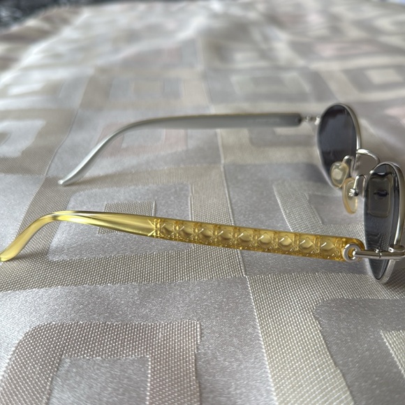 Christian Dior  Oval Sunglasses with Gold and Silver Accents, style CD 3510 - Picture 3 of 4